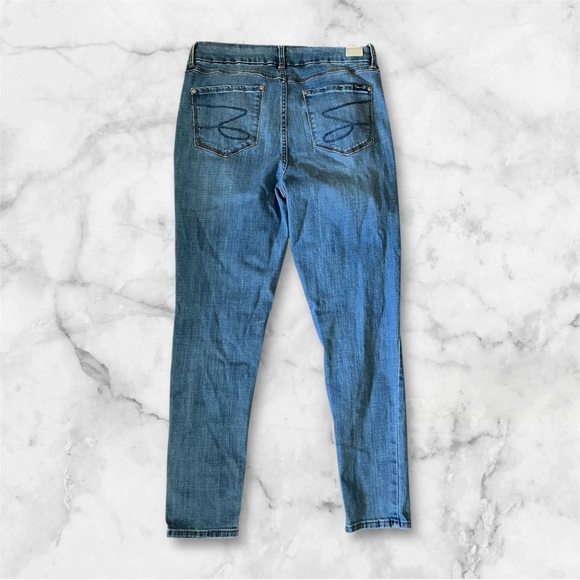 Seven7 Tummyless High Rise Skinny Light‎ Wash Jeans Women’s Size 14 - Picture 2 of 6